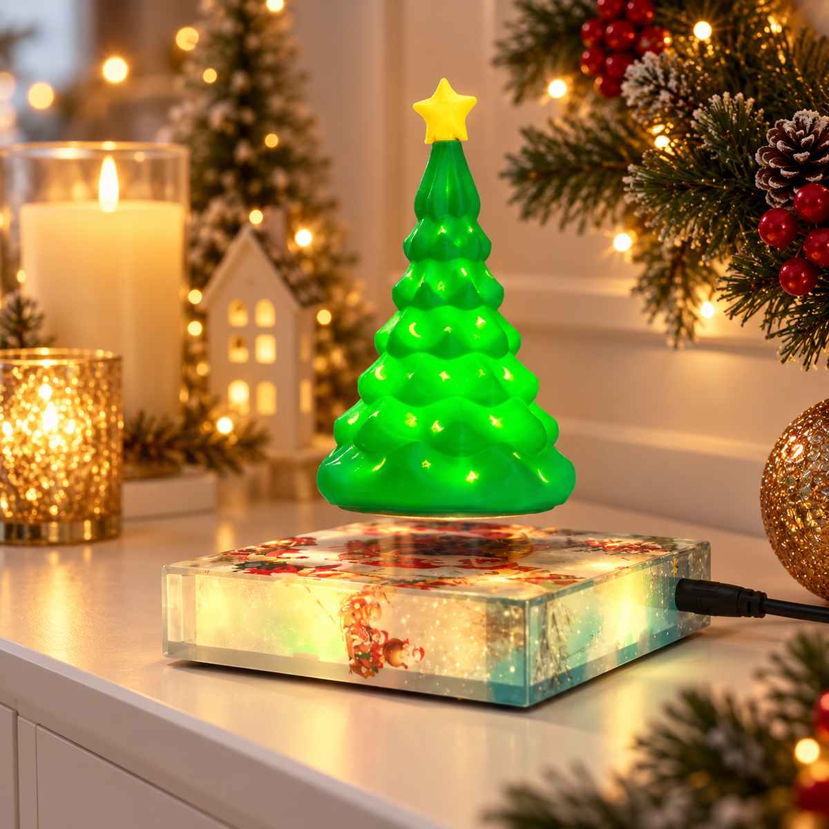 Levitating Christmas Tree